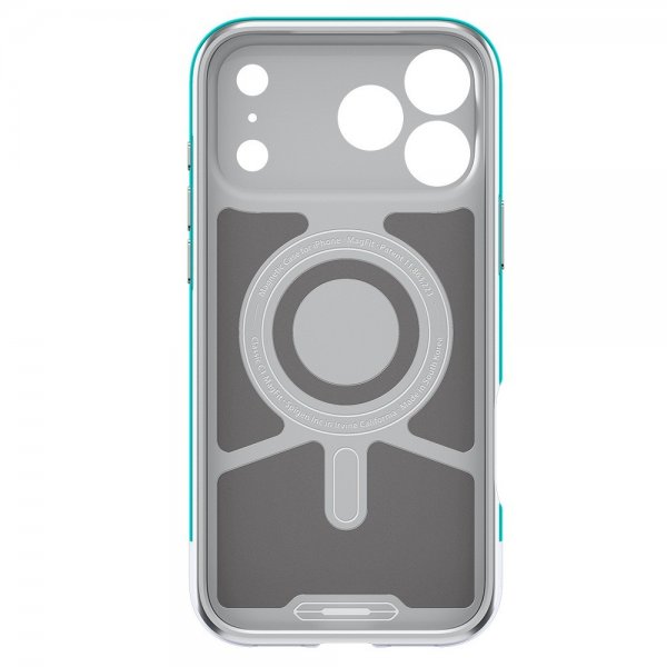 Spigen iPhone 17 Pro Skal Classic C1 MagFit Bondi Blue