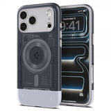 Spigen iPhone 17 Pro Skal Classic C1 MagFit Graphite