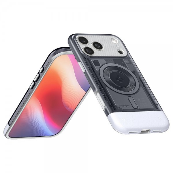 Spigen iPhone 17 Pro Skal Classic C1 MagFit Graphite