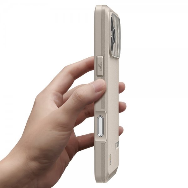Spigen iPhone 17 Pro Skal Classic LS MagFit Stone