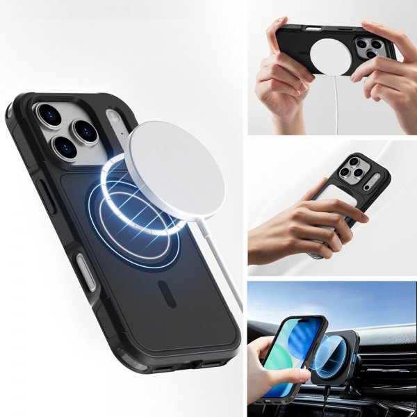 4smarts iPhone 17 Pro Skal Defend Case Ultimag Svart