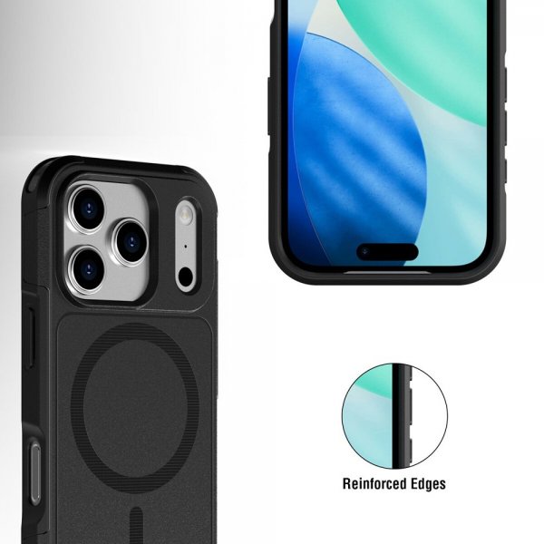 4smarts iPhone 17 Pro Skal Defend Case Ultimag Svart