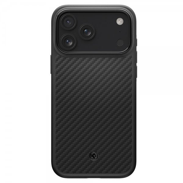 Spigen iPhone 17 Pro Skal Enzo Aramid T MagFit Svart
