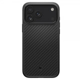 Spigen iPhone 17 Pro Skal Enzo Aramid T MagFit Svart