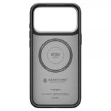 Spigen iPhone 17 Pro Skal Enzo Aramid T MagFit Svart Silver