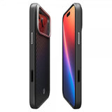 Spigen iPhone 17 Pro Skal Enzo Aramid T MagFit Svart Silver