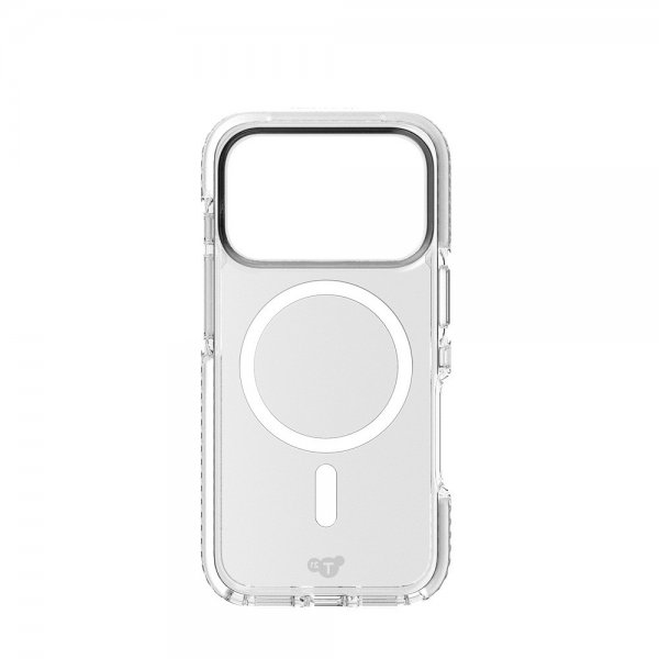 Tech21 iPhone 17 Pro Skal EvoCrystal MagSafe Metallic Silver