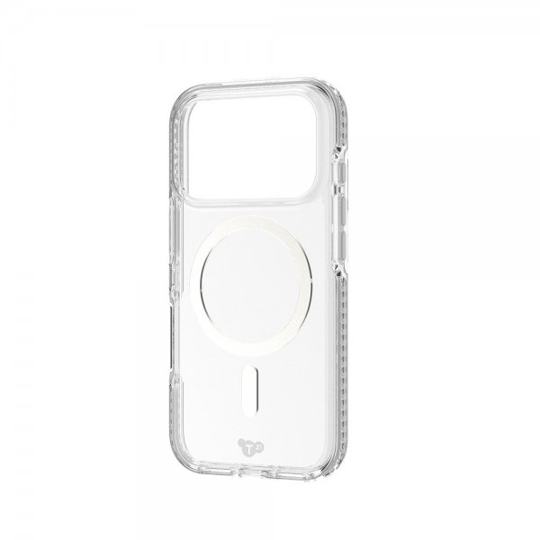 Tech21 iPhone 17 Pro Skal EvoCrystal MagSafe Metallic Silver