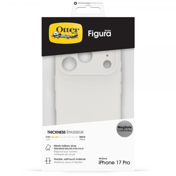 Otterbox iPhone 17 Pro Skal Figura MagSafe Crema