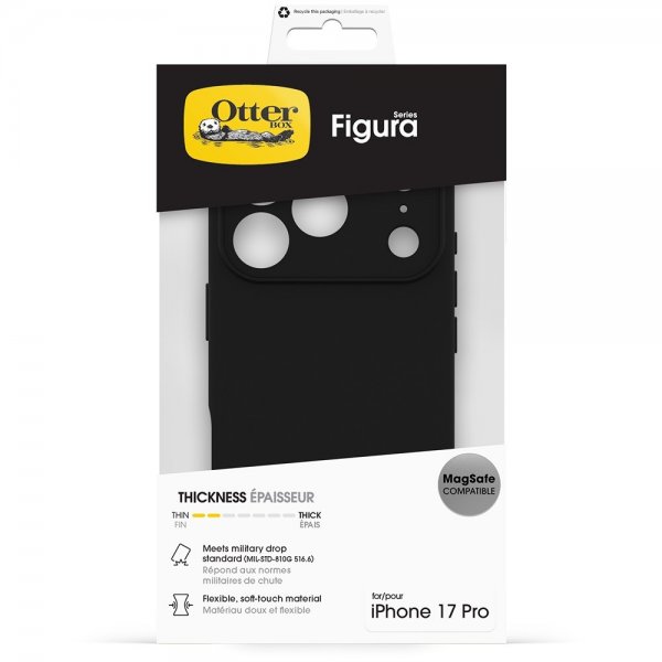 Otterbox iPhone 17 Pro Skal Figura MagSafe Svart