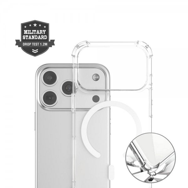 4smarts iPhone 17 Pro Skal Ibiza MagSafe Transparent