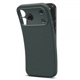 Spigen iPhone 17 Pro Skal Liquid Air Abyss Green