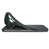 Spigen iPhone 17 Pro Skal Liquid Air Abyss Green