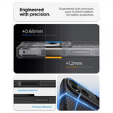 Spigen iPhone 17 Pro Skal Liquid Air Matte Black