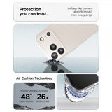 Spigen iPhone 17 Pro Skal Liquid Air Natural Titanium