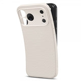 Spigen iPhone 17 Pro Skal Liquid Air Natural Titanium