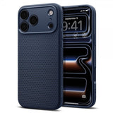Spigen iPhone 17 Pro Skal Liquid Air Navy Blue
