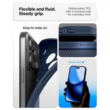Spigen iPhone 17 Pro Skal Liquid Air Navy Blue