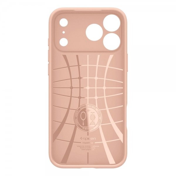 Spigen iPhone 17 Pro Max Skal Liquid Air Titanium Pink