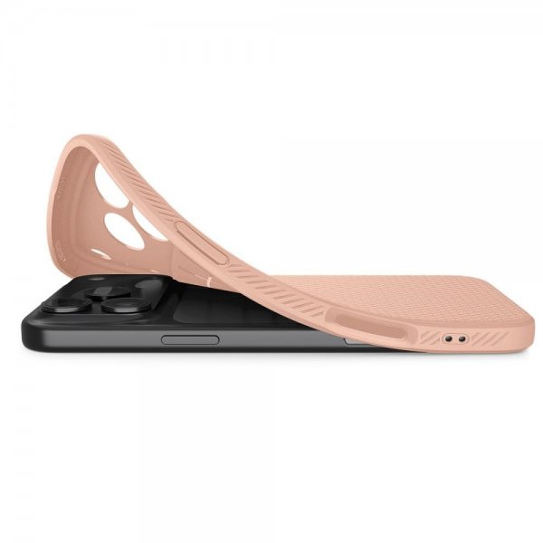 Spigen iPhone 17 Pro Max Skal Liquid Air Titanium Pink