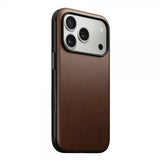 Nomad iPhone 17 Pro Skal Modern Leather Case Brun