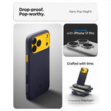 Spigen iPhone 17 Pro Skal Nano Pop MagFit Blueberry Navy