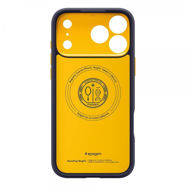 Spigen iPhone 17 Pro Skal Nano Pop MagFit Blueberry Navy