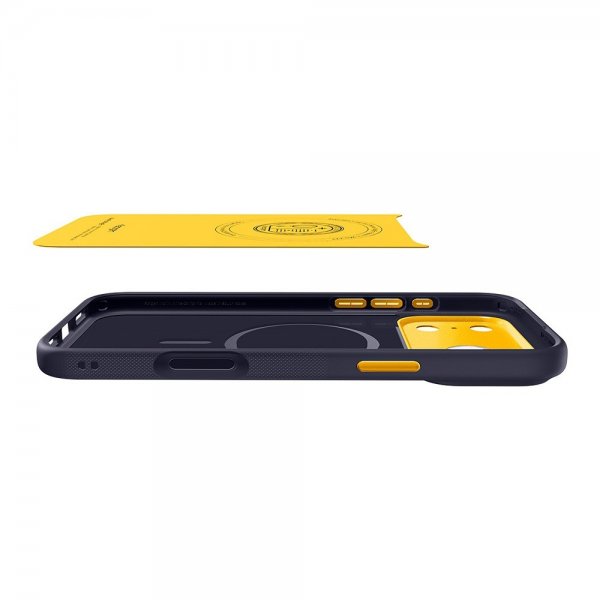 Spigen iPhone 17 Pro Skal Nano Pop MagFit Blueberry Navy