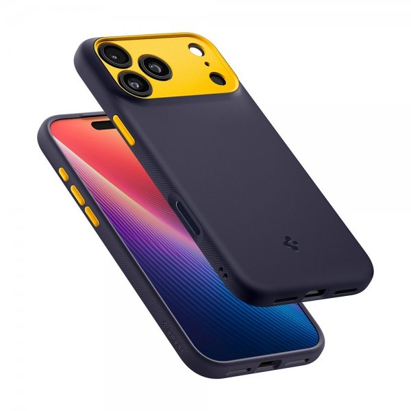 Spigen iPhone 17 Pro Skal Nano Pop MagFit Blueberry Navy