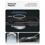 Spigen iPhone 17 Pro Skal Optik Armor MagFit Svart