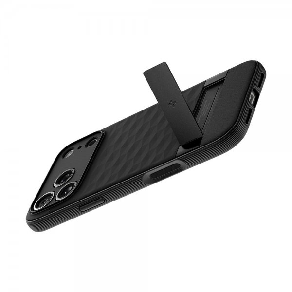 Spigen iPhone 17 Pro Skal Parallax S MagFit Matte Black