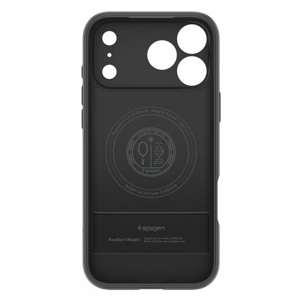 Spigen iPhone 17 Pro Skal Parallax S MagFit Matte Black