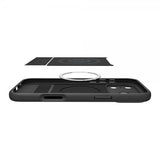 Spigen iPhone 17 Pro Skal Parallax S MagFit Matte Black