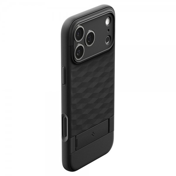 Spigen iPhone 17 Pro Skal Parallax S MagFit Matte Black