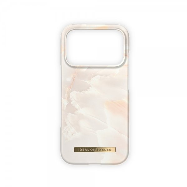 Ideal of Sweden iPhone 17 Pro Skal Printed Case MagSafe Rose Pearl Marble