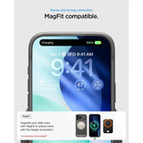 Spigen iPhone 17 Pro Skal Rugged Armor MagFit Grå