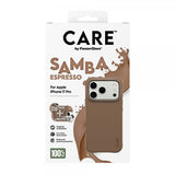 CARE by PanzerGlass iPhone 17 Pro Skal Samba MagSafe Espresso
