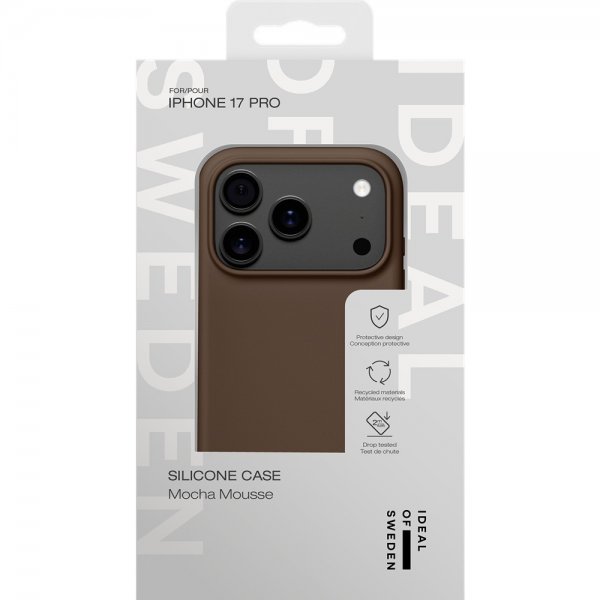 Ideal of Sweden iPhone 17 Pro Skal Silicone Case MagSafe Mocha Mousse