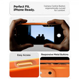Spigen iPhone 17 Pro Skal Silicone Fit MagFit Cosmic Orange