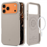Spigen iPhone 17 Pro Skal Silicone Fit MagFit Stone