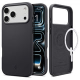 Spigen iPhone 17 Pro Skal Silicone Fit MagFit Svart