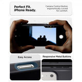 Spigen iPhone 17 Pro Skal Silicone Fit MagFit Svart