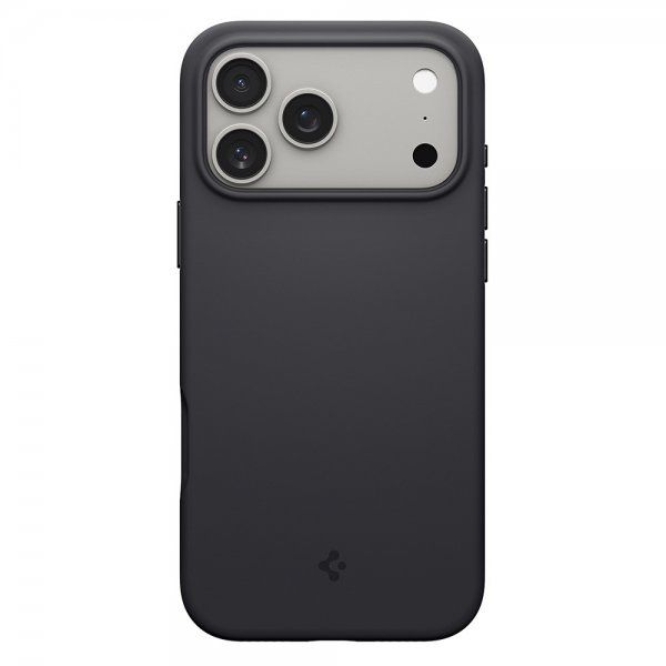 Spigen iPhone 17 Pro Skal Silicone Fit MagFit Svart