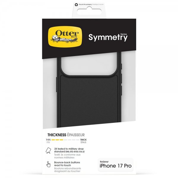 Otterbox iPhone 17 Pro Skal Symmetry MagSafe Svart