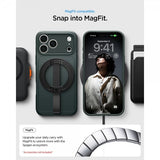 Spigen iPhone 17 Pro Skal Thin Fit MagFit Abyss Green