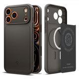 Spigen iPhone 17 Pro Skal Thin Fit MagFit Gunmetal