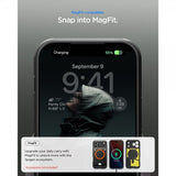 Spigen iPhone 17 Pro Skal Tough Armor T MagFit Gunmetal