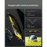 Spigen iPhone 17 Pro Skal Tough Armor T MagFit Gunmetal