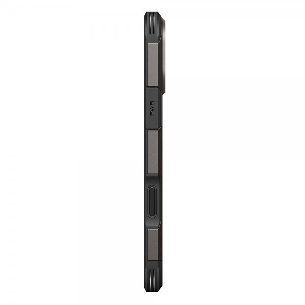 Spigen iPhone 17 Pro Skal Tough Armor T MagFit Gunmetal