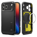 Spigen iPhone 17 Pro Skal Tough Armor T MagFit Svart